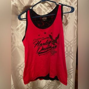 Women’s Harley Davidson embellished tank top